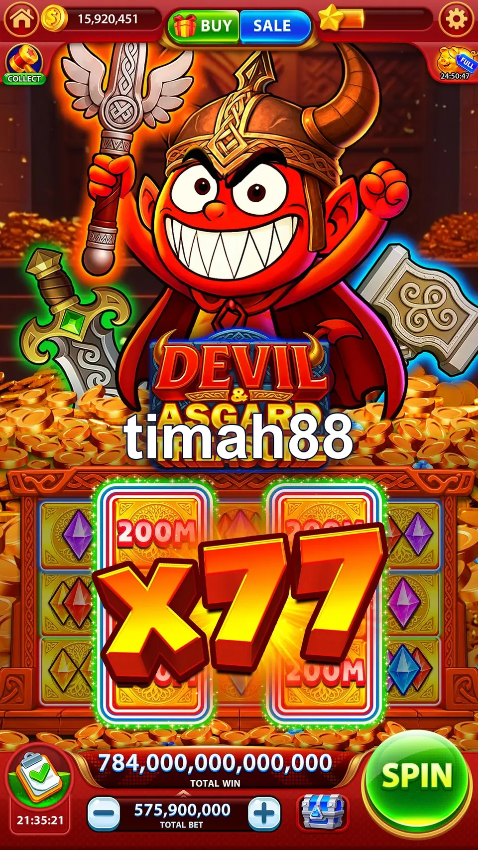 timah88 Tangkapan Layar Resmi APK